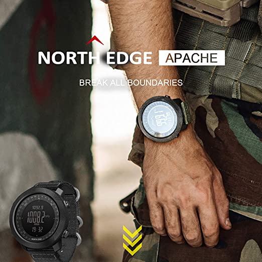 North Edge Apache Men's Sports Digital Wristwatch North Edge Apache Men's Sports Digital Wristwatch